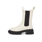 Женские ботинки челси DAPHNE высокие, экрю - фото