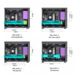 Корпус JONSBO D31 MESH, Mini Tower, черный - фото 14