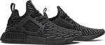 Кроссовки Adidas NMD_XR1 Primeknit 'Triple Black', черный - фото 9