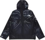 Куртка Supreme x The North Face Printed Taped Seam Shell Jacket 'Black', черный - фото 3
