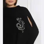 Свитер оверсайз Moron с добавлением шерсти John Richmond, черный - фото 4