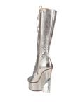 Сапоги Charlotte Olympia, платина - фото 3