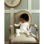 Комбинезон для девочки с вышивкой и бантом Memoi - фото 2