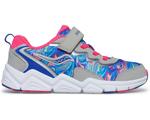 Кроссовки Saucony Kids Flash A/C 3.0 Sneakers, цвет Grey/Pink/Blue - фото 5
