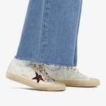 Кроссовки Golden Goose V-star, белый, красный - фото 6
