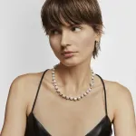 Колье Tous Manifesto 44 Cm Black Nylon, жемчуг - фото 6