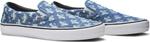Кеды Vans Supreme x Slip-On Blue Hole Punch Denim, синий - фото 8
