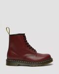 Ботинки Dr. Martens 1460 из гладкой кожи на шнуровке, вишнево-красные - фото 8