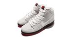 Кроссовки x black sheep sb dunk высокие Nike, белый - фото 3