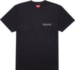 Футболка Supreme Mesh Stripe Pocket Tee 'Black', черный - фото 2