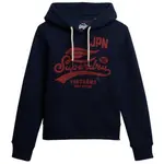 Худи Superdry High Flyers, синий - фото 2