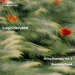 Диск CD Cherubini: String Quartets, Vol. 3 - Luigi Cherubini, Quartetto David - фото