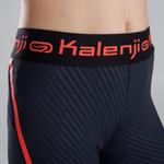 Трусы для легкой атлетики для девочек черные неоновые оранжевые Kalenji - фото 6