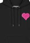 Худи watapparel PINK HEART, Black - фото 4
