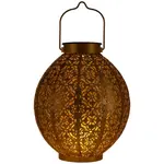 Солнечный светильник LED Sunshine Aura, светодиодный модуль теплого белого цвета, с солнечным питанием Pauleen, золотой - фото 2