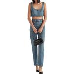 Топ женский Prada джинсовый, синий - фото 2