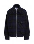 Куртка Cozy Wool Overshirt Woolrich, полуночно-синий - фото