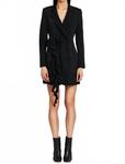 Парень мини-платье-блейзер Parnell в черном цвете Amanda Uprichard - фото
