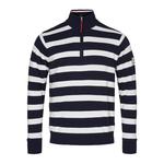 Свитер Sea Ranch Nathaniel Half Zip, синий - фото