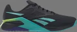 Кроссовки nano x2 'black teal gradient' Reebok, черный - фото