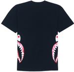 Футболка Bape Flame Side Shark A BATHING APE, бело-зеленый камуфляж - фото 7
