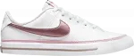 Кроссовки Nike Court Legacy GS 'White Pink Glaze', белый - фото