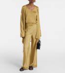 Кардиган Danza с запахом Max Mara, Pomice Unito - фото 2