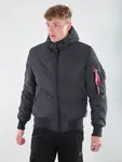 Куртка-бомбер Alpha Industries " Alpha Industries Мужчины - Куртки-бомберы MA-1 Hooded Reflective", черный - фото 6