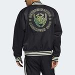Куртка Men's adidas Stripe Sports Baseball Jacket Black, мультиколор - фото 3