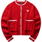 ANTA Женский свитер Good Things Happen Maple Leaf Red - фото