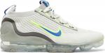 Кроссовки Nike Air Vapormax 2021 Flyknit 'White Volt Hyper Royal', белый - фото