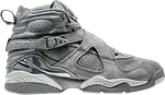 Кроссовки Air Jordan 8 Retro GS Cool Grey, серый - фото