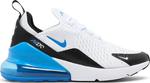 Кроссовки Nike Air Max 270 GS 'White Signal Blue', белый - фото 2