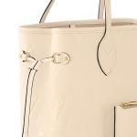 Сумка Louis Vuitton Neverfull MM, кремовый - фото 5