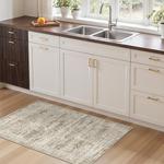 Ковёр Soalmost Washable для кухни, 61х92 см, коричневый - фото