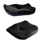 Массажная подушка Philips PPM3401B, для сидения, черный/синий - фото 2