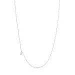 Колье Tous Bold Bear With Oval Rings, серебро - фото