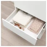 Ящик, белый, 60x57x20 см, FONNES IKEA - фото 4