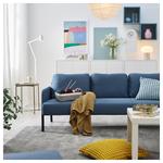 Диван 3-местный IKEA GLOSTAD, Knisa средний синий - фото 3