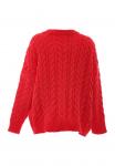 Свитер Sookie, ярко-красный - фото 2