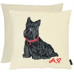 Наволочка Тимми Apelt, черный/белый - фото