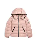 Пуховая куртка для девочек (подростковая) Moncler, розовый - фото