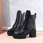 Ботинки Martin Boot женские Vedullar, черный - фото 9