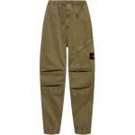Old Effect Jogger Trousers STONE ISLAND, Light Umber - фото