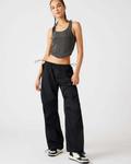Брюки Pia Parachute Pant Steve Madden, черный - фото