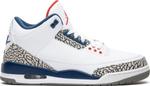 Кроссовки Air Jordan 3 Retro OG True Blue 2016, белый - фото