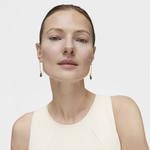 Серьги Tous Icon Color Long, позолоченное серебро/малахит - фото 4