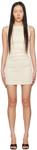 Бежевое мини-платье Jones Bec + Bridge - фото
