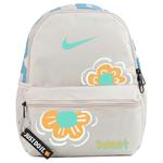 Nike Тканевый рюкзак женский серо-белый - фото