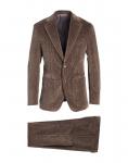 Костюм Caruso, серо-коричневый - фото